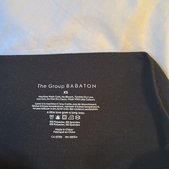 Aritzia BABATON Biker Shorts Black (XS) - Picture 3 of 3